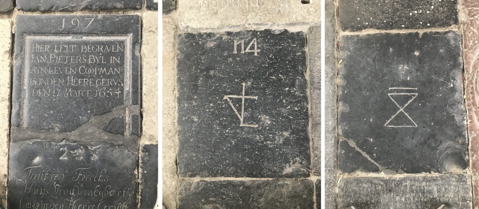 tombstones