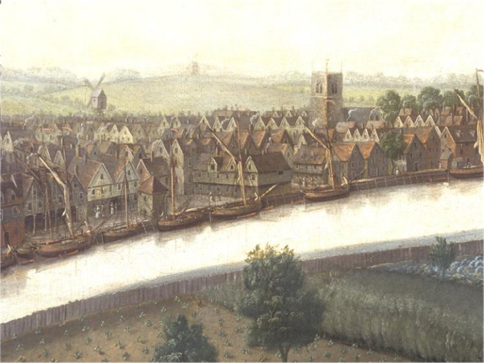 1753_view_from_stoke_hill_by_john_cleveley